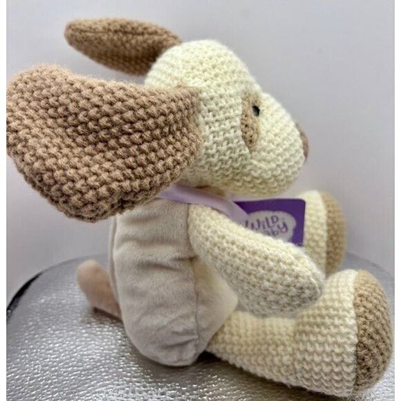 Wild Baby Dog Stuffed Animal Heatable Microwavable Plush Pal 10 Inch - Picture 6 of 13